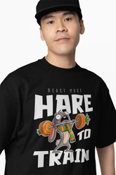 Hare To Train Oversized T-Shirts